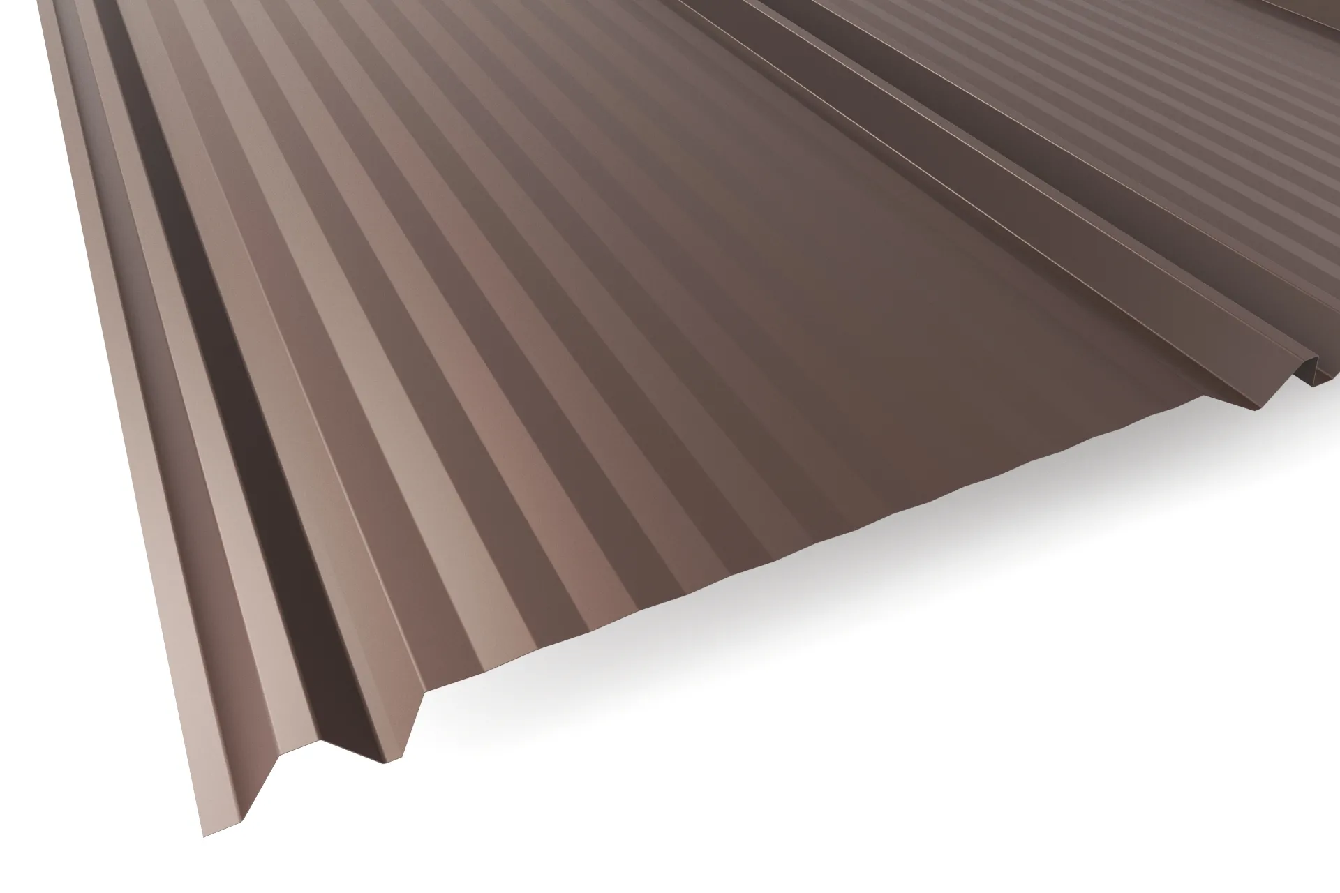 Профнастил под фальц APROFIL, Полуглянцевая, Шоколадно-коричневый, 01.7.75.11/102