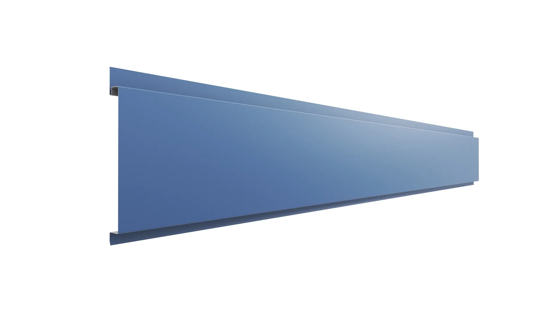 Металлический сайдинг 120 APROFIL, Полуглянцевая: Сигнальный синий (С120-ПГЛ-5005-0.68-1)