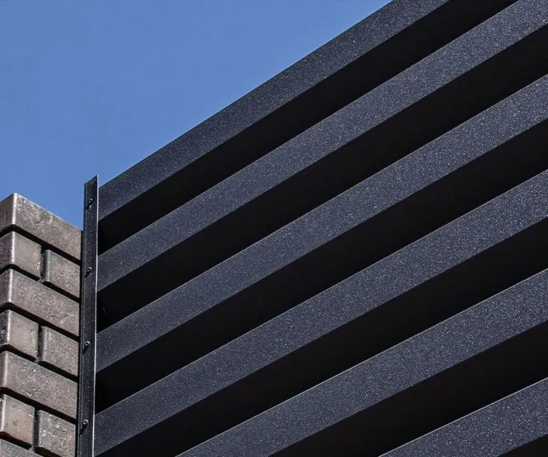 Забор-жалюзи РОМБОВИДНЫЙ