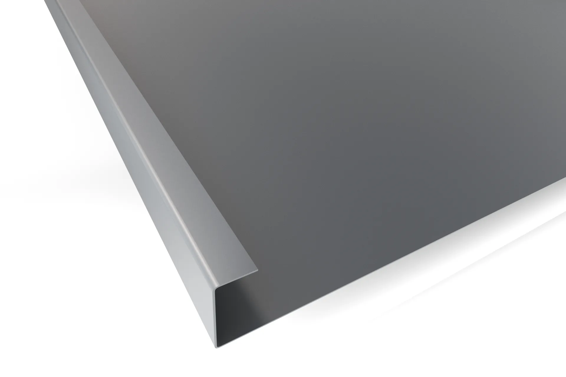 Фальцевая кровля APROFIL, Полуглянцевая, Графитовый серый, 01.1.4/143