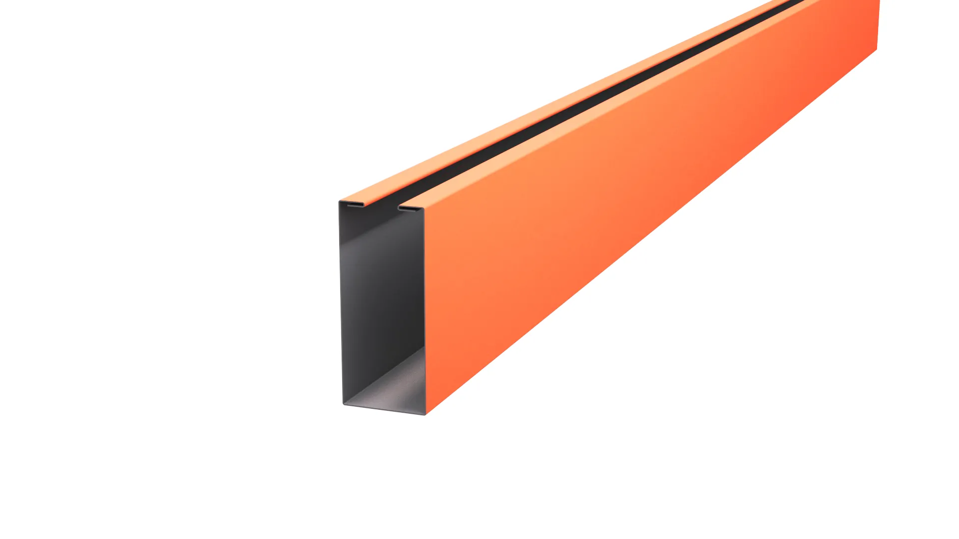 Рейка кубическая APROFIL, 152мм, Полуглянцевая, Чистый оранжевый, 01.32.322.3/03.1.13.131.7.21232.811624.1