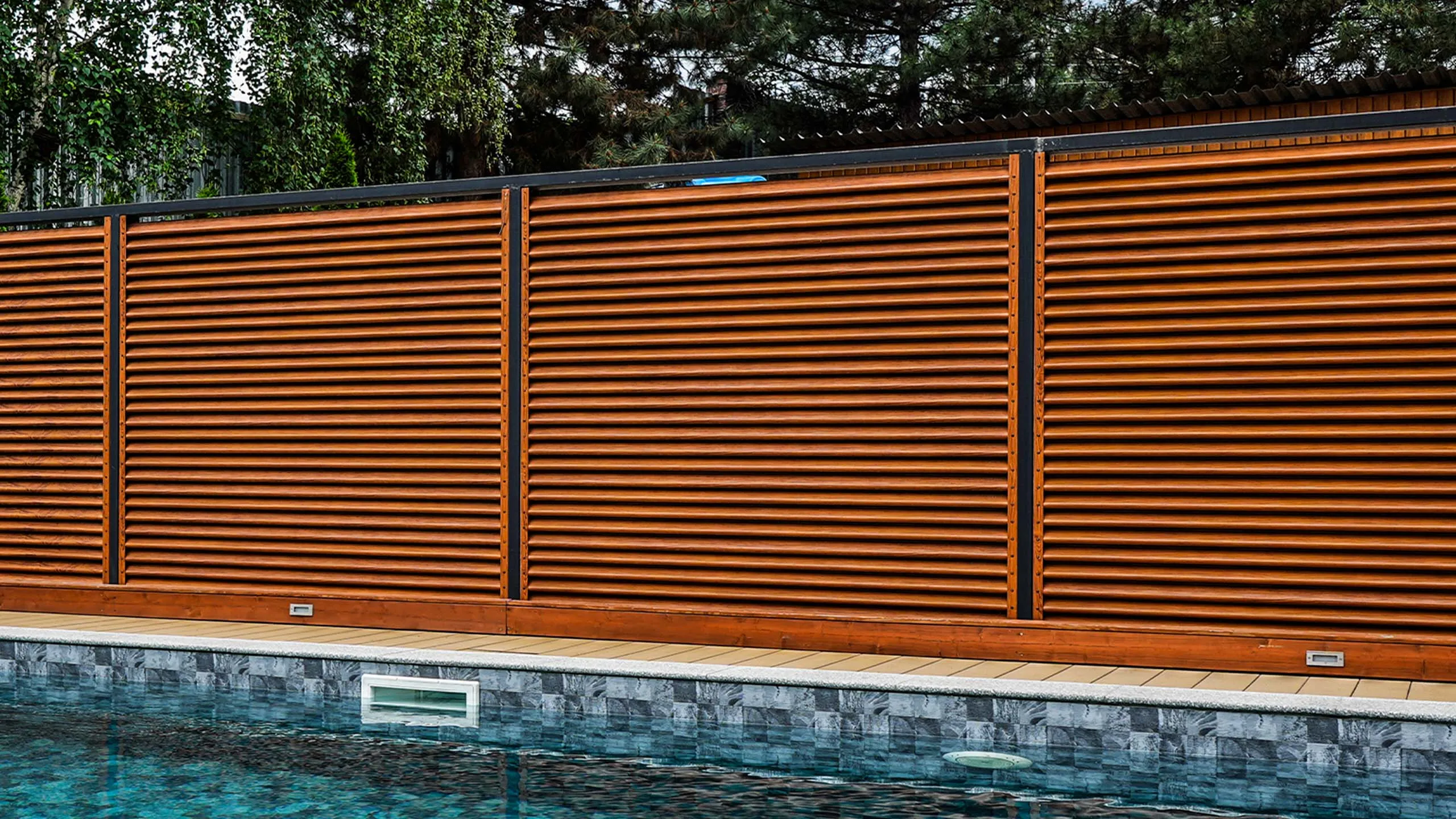 Забор-жалюзи СИММЕТРИКА