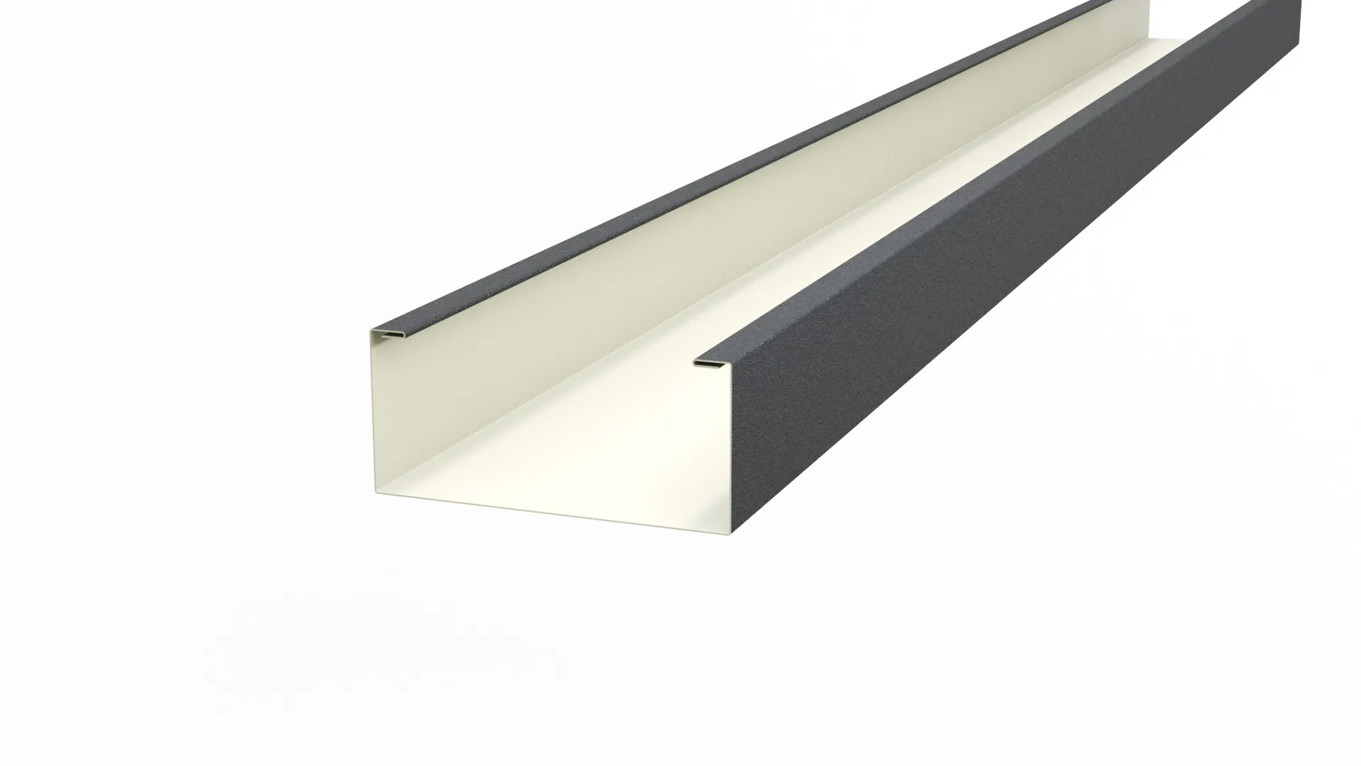 Рейка кубическая APROFIL, 245мм, Матовая, Графитовый серый, 01.32.322.5/03.1.13.131.7.21232.811625.6