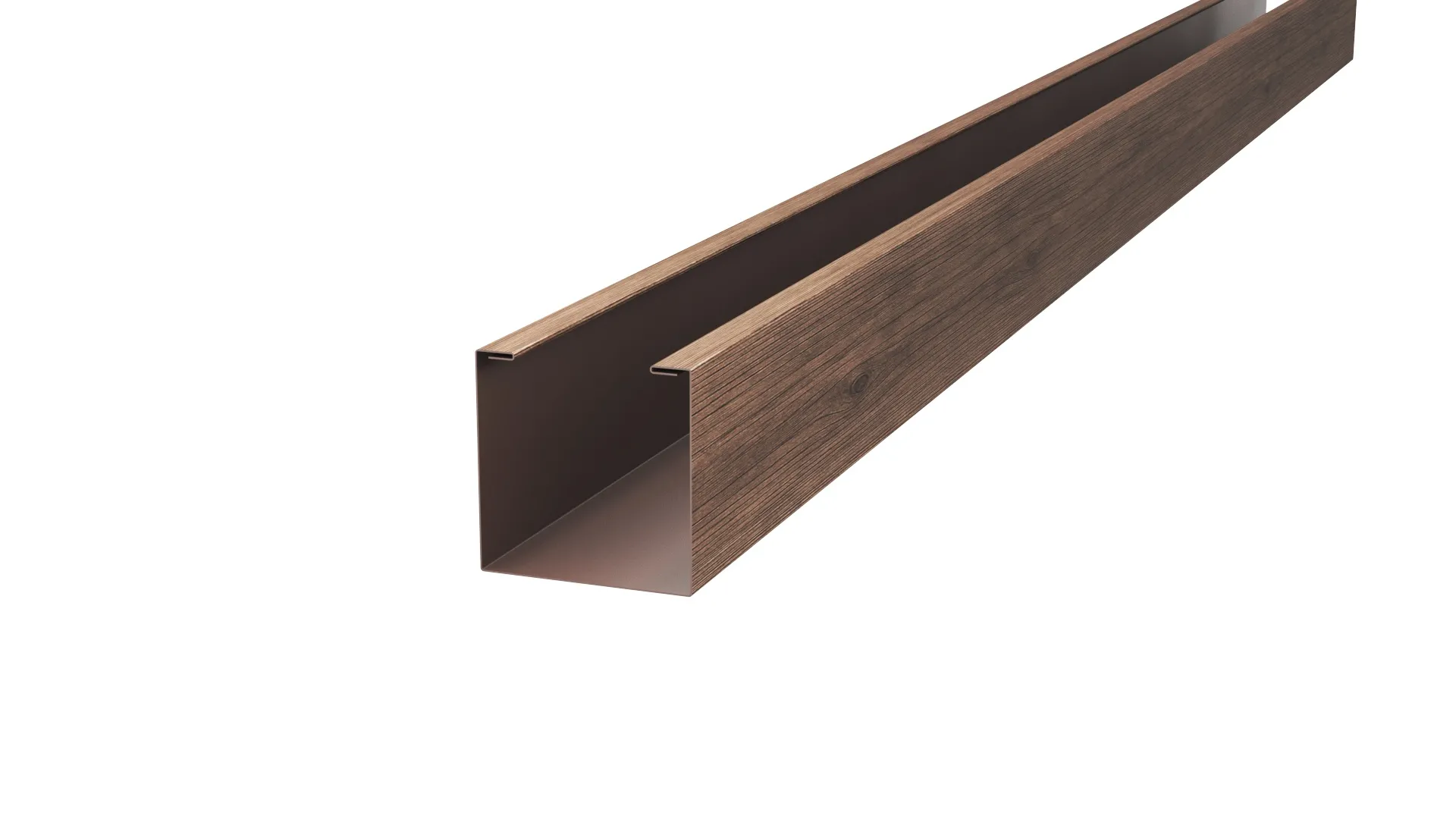 Рейка кубическая APROFIL, 176мм, Имитация дерева, камня, Maroon, 01.32.322.4/03.1.13.131.7.21226.12