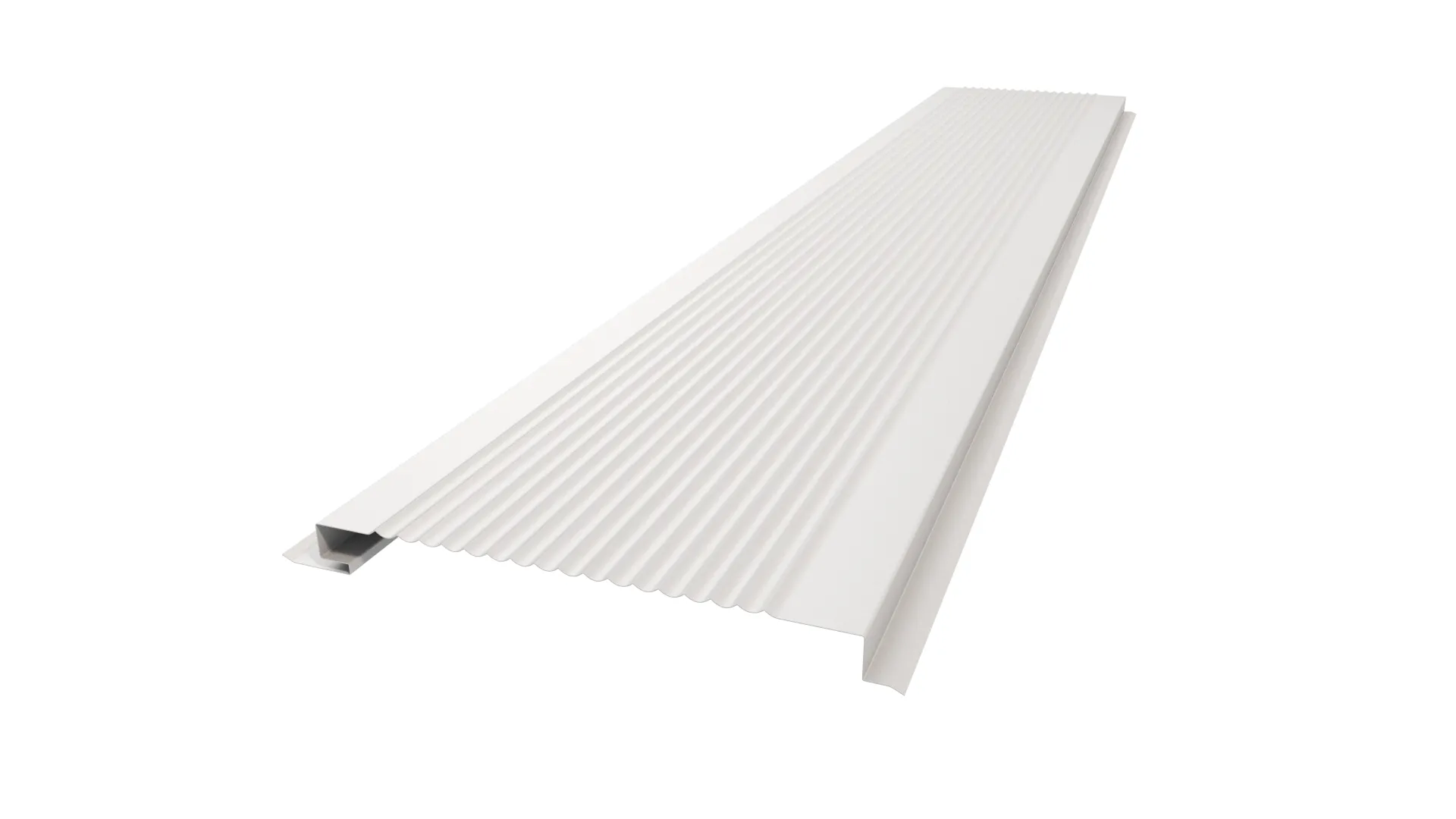 Металлический сайдинг 180 APROFIL, Полуглянцевая, Сигнальный белый, 01.35.10/03.1.13.131.7.21232.811624.5/3207