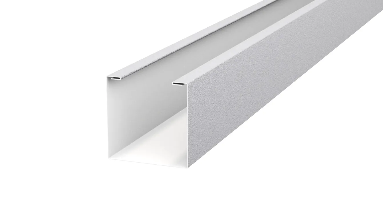 Рейка кубическая APROFIL, 176мм, Матовая: Сигнальный серый (КУБ-176-МАТ-7004-0.47-7)