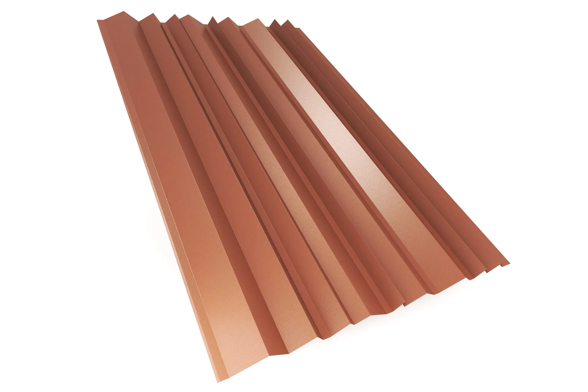 Фасадная дизайнерская панель ALMATAU APROFIL, Матовая, Медно-коричневый, 01.34.13.02/03.1.13.131.7.21232.811625.7