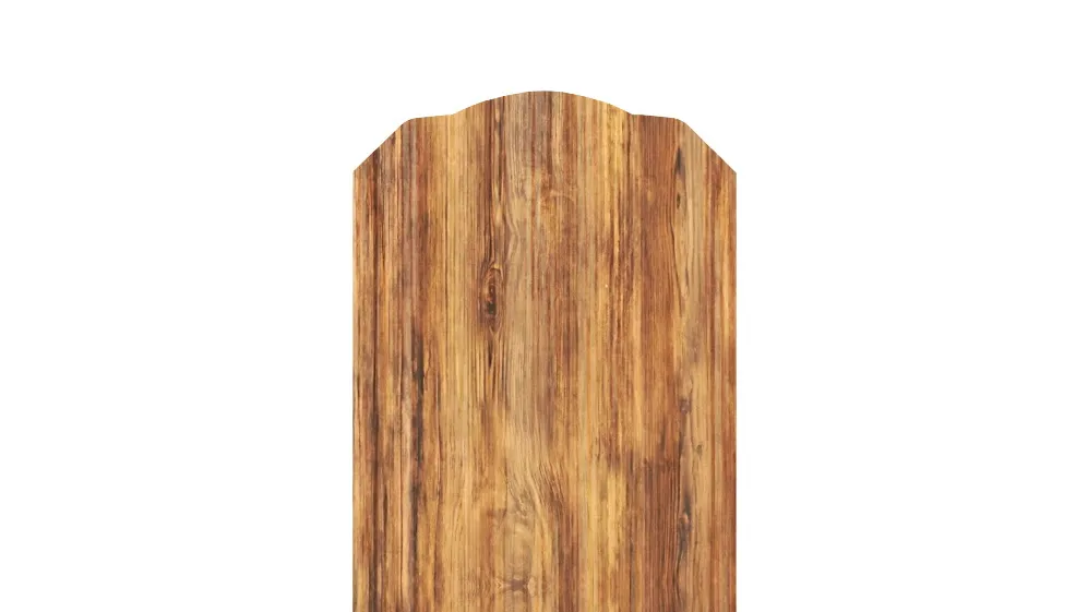 Штакетник Трапециевидный APROFIL, 114мм, Имитация дерева, камня: Multi-Gloss Новый (ШТ-ПАТТЕРН-Multi-Gloss-Новый-0.45-15)