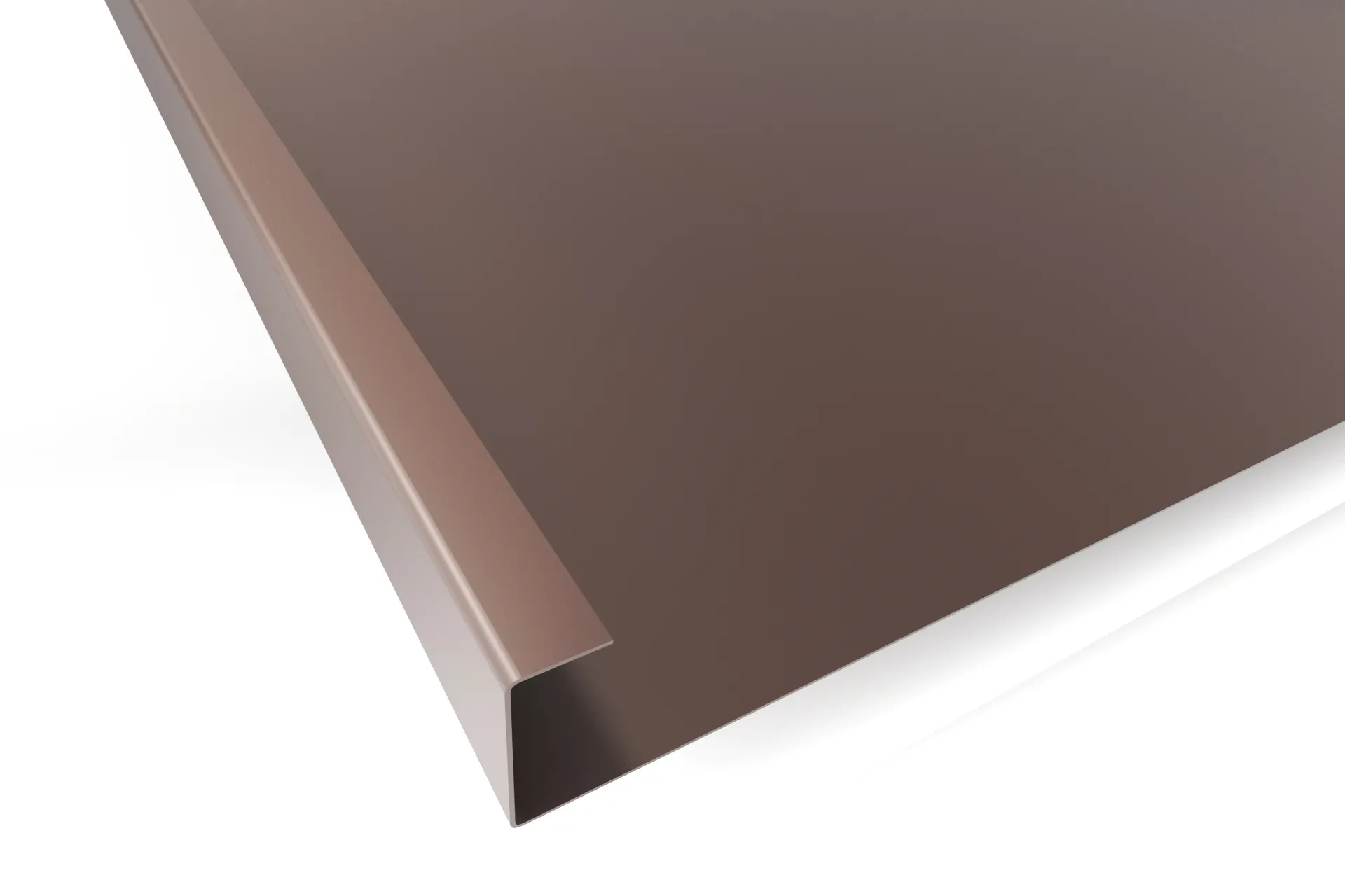 Фальцевая кровля APROFIL, Полуглянцевая, Шоколадно-коричневый, 01.1.4/146