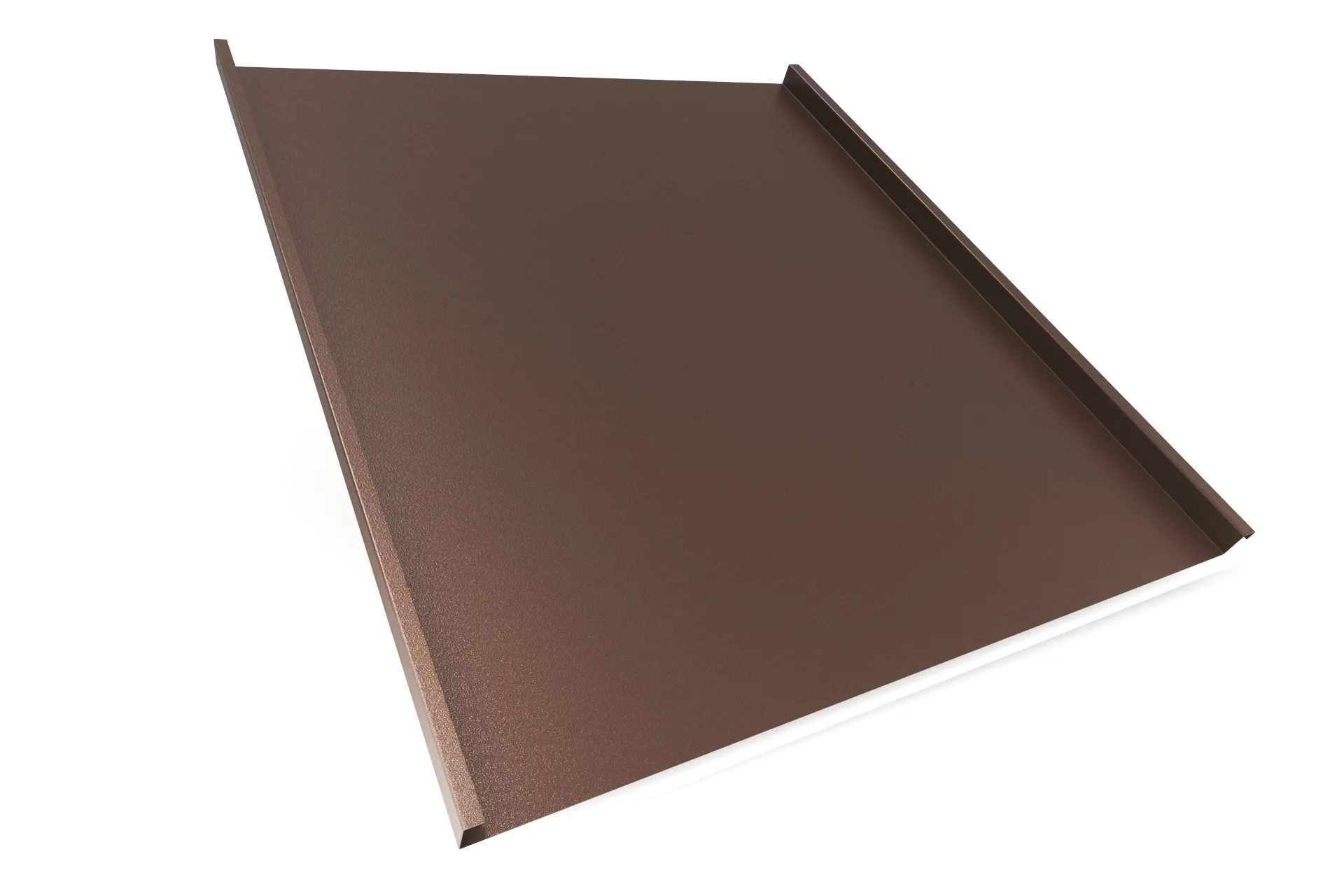 Фальцевая кровля APROFIL, Матовая, Шоколадно-коричневый, 01.1.4/112