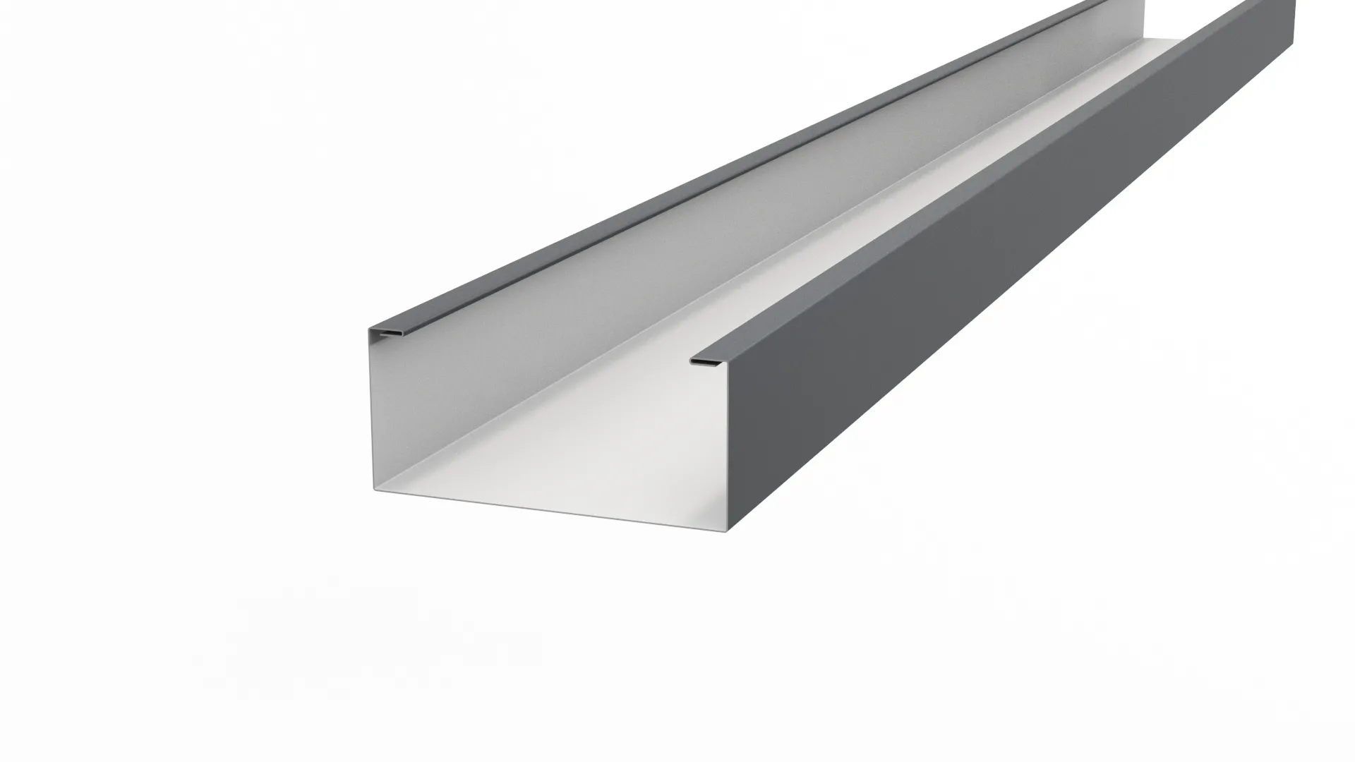Рейка кубическая APROFIL, 245мм, Полуглянцевая, Графитовый серый, 01.32.322.5/03.1.13.131.7.21232.811624.4