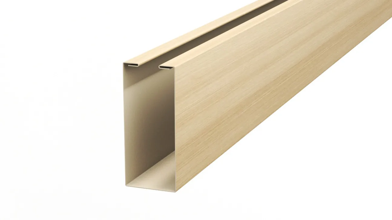 Рейка кубическая APROFIL, 152мм, Имитация дерева, камня: Noche New (КУБ-152-ПАТТЕРН-Noche-New-0.45-15)