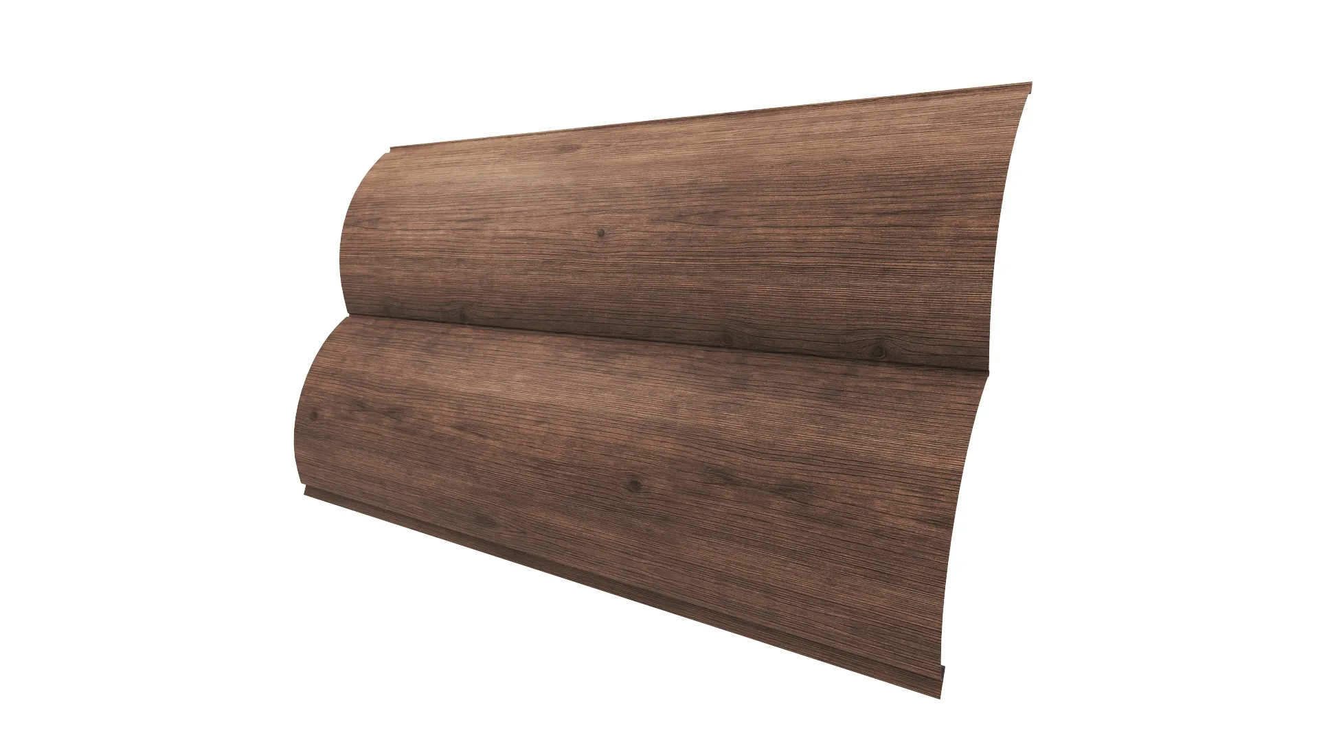 Металлический сайдинг Блок-хаус 350 APROFIL, Имитация дерева, камня, Maroon, 01.22.1/03.1.13.131.7.21226.12/3204