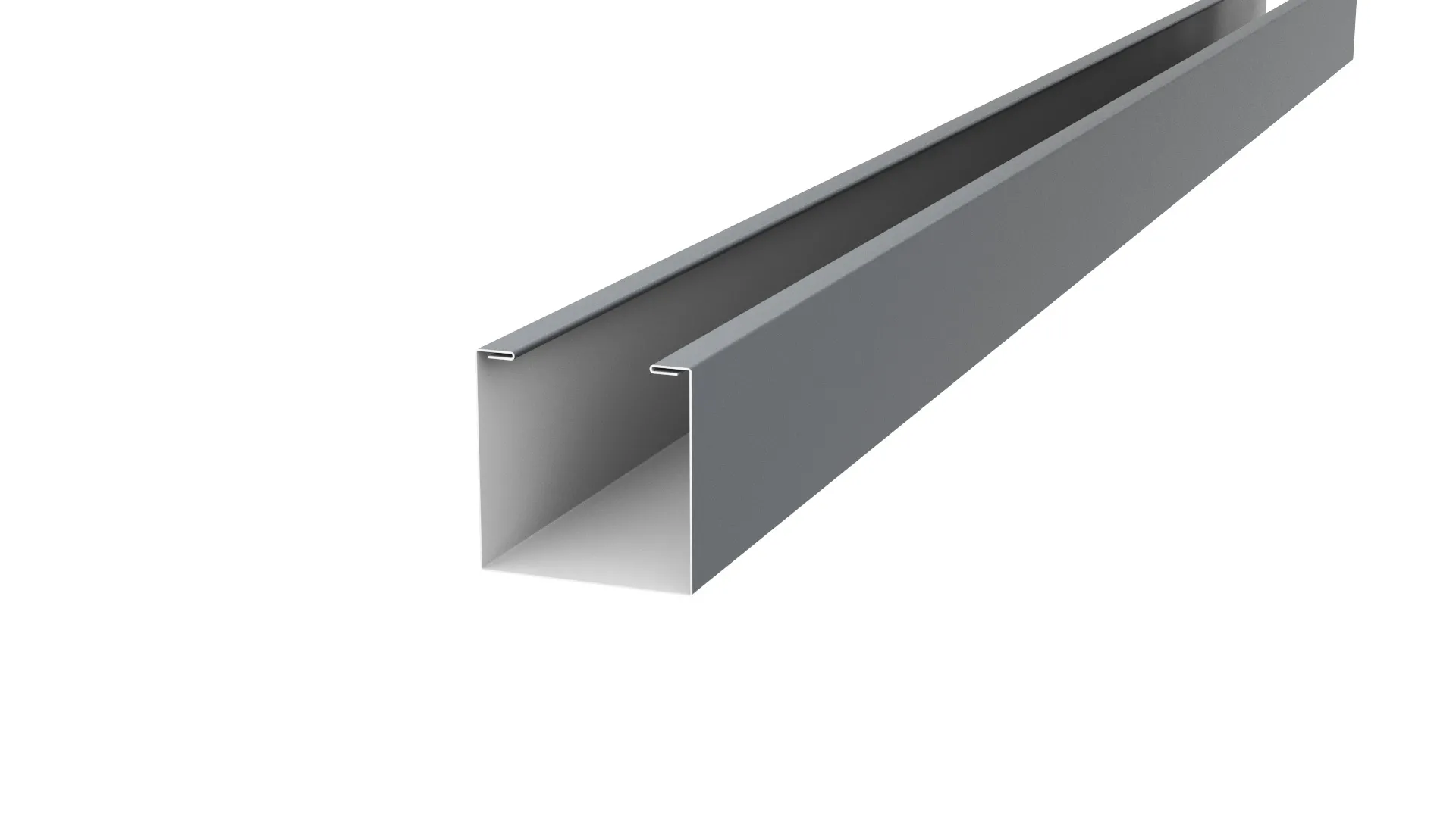 Рейка кубическая APROFIL, 176мм, Полуглянцевая, Графитовый серый, 01.32.322.4/03.1.13.131.7.21234.21225.21