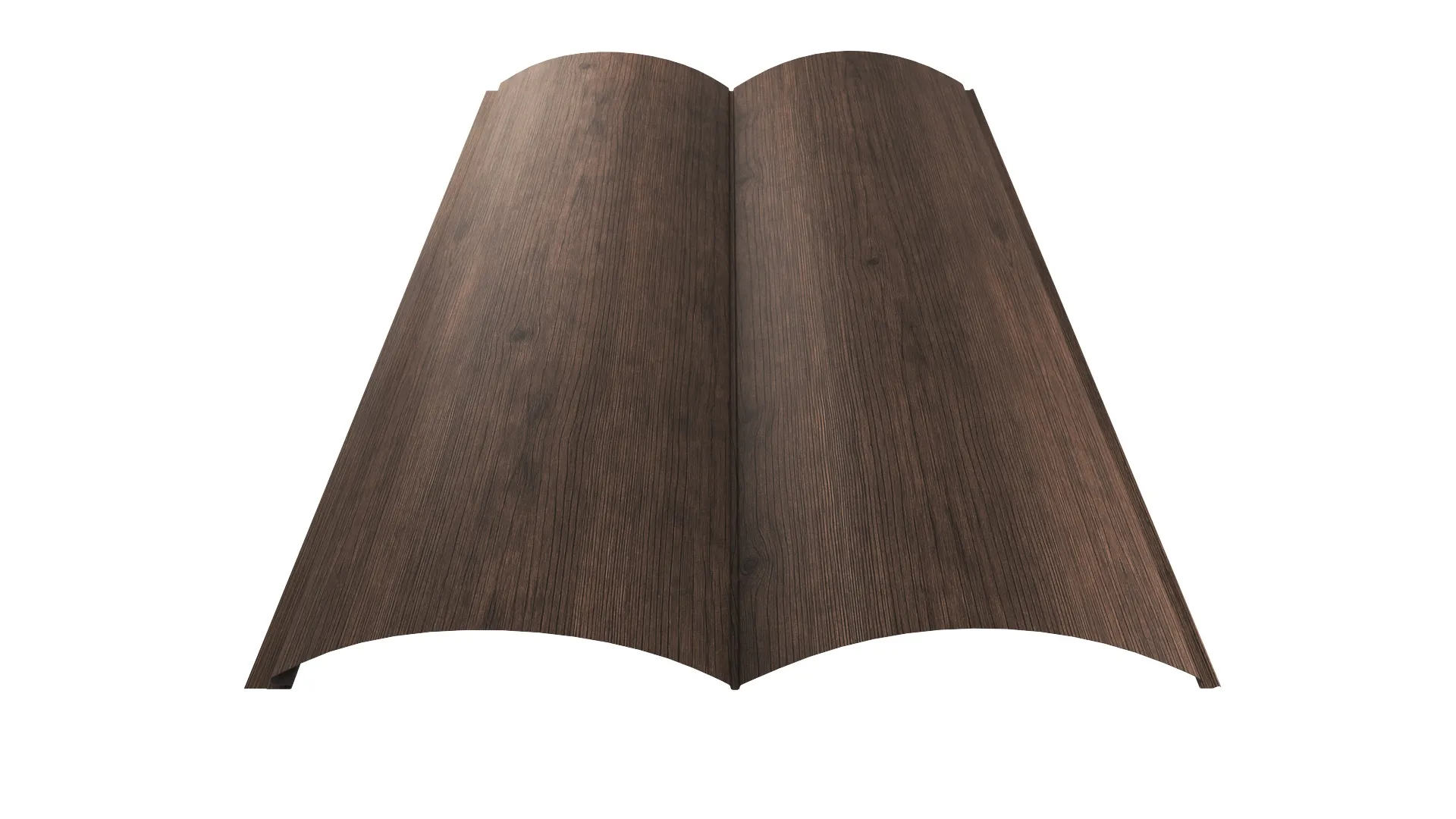 Металлический сайдинг Блок-хаус 350 APROFIL, Имитация дерева, камня, Maroon, 01.22.1/03.1.13.131.7.21226.12/3204