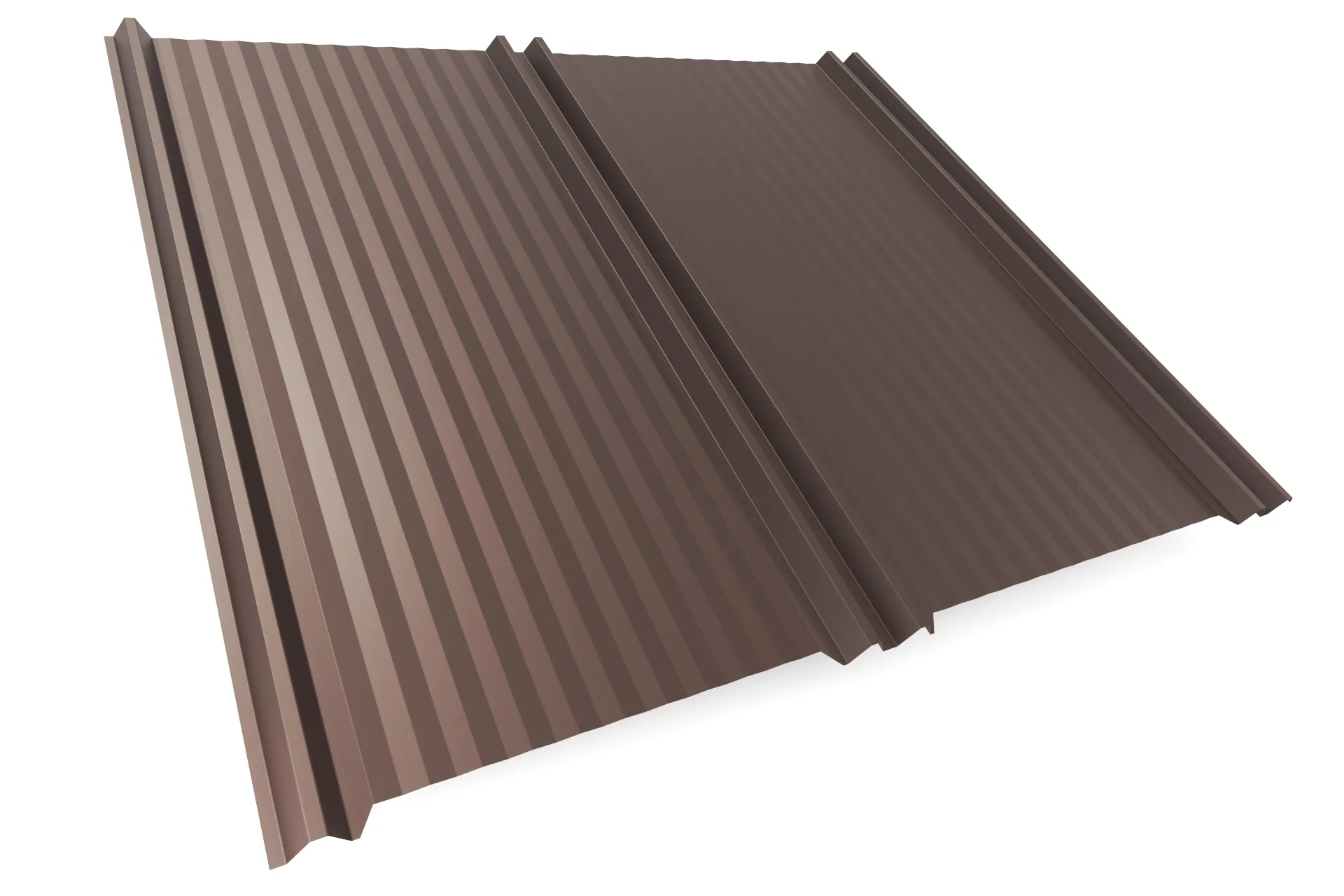 Профнастил под фальц APROFIL, Полуглянцевая, Шоколадно-коричневый, 01.7.75.11/102