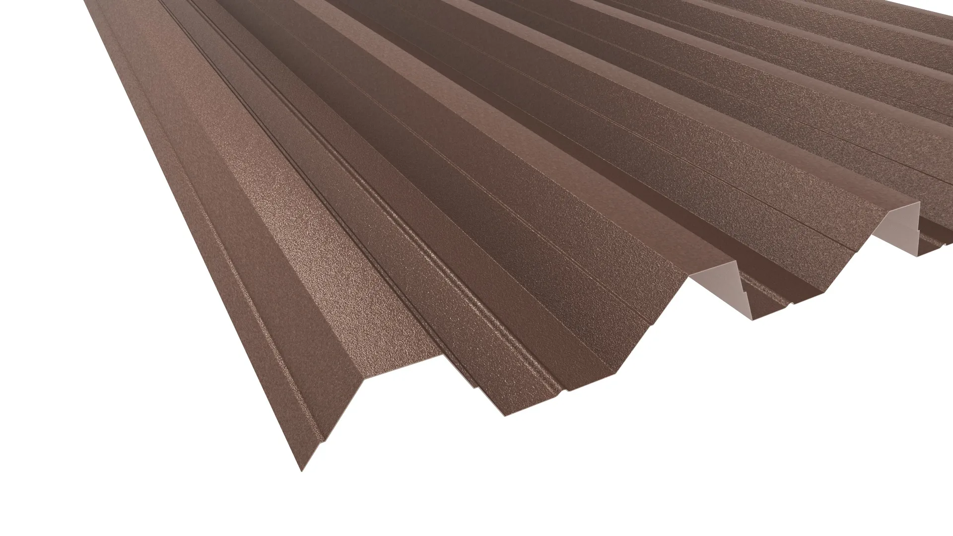 Профнастил Н45 APROFIL, Матовая, Шоколадно-коричневый, 01.7.01.13/03.1.13.131.7.21232.811625.8/1301