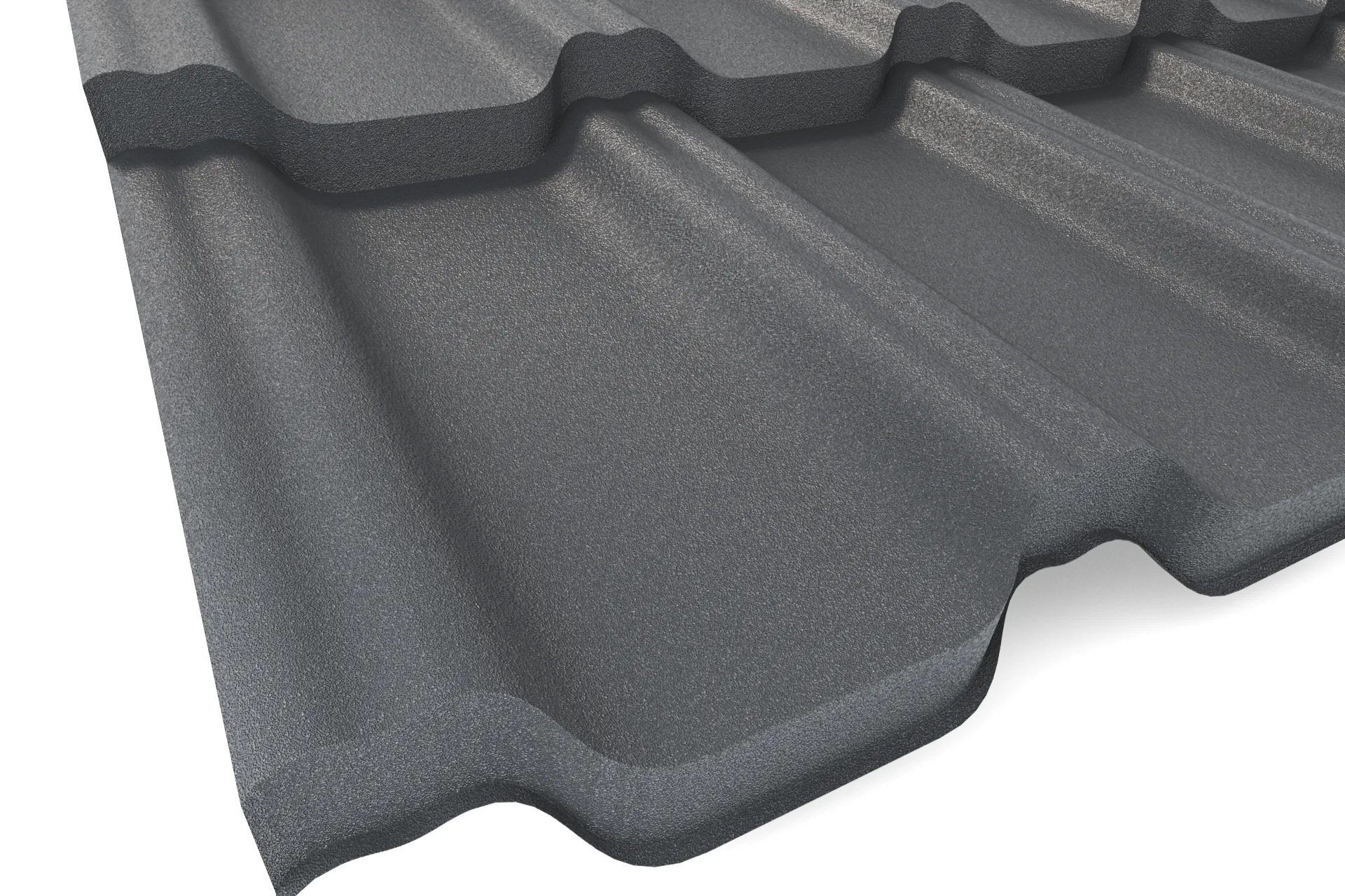 Металлочерепица APROFIL VICENZA (Виченца), Матовая, Графитовый серый, 01.9.961.2/64