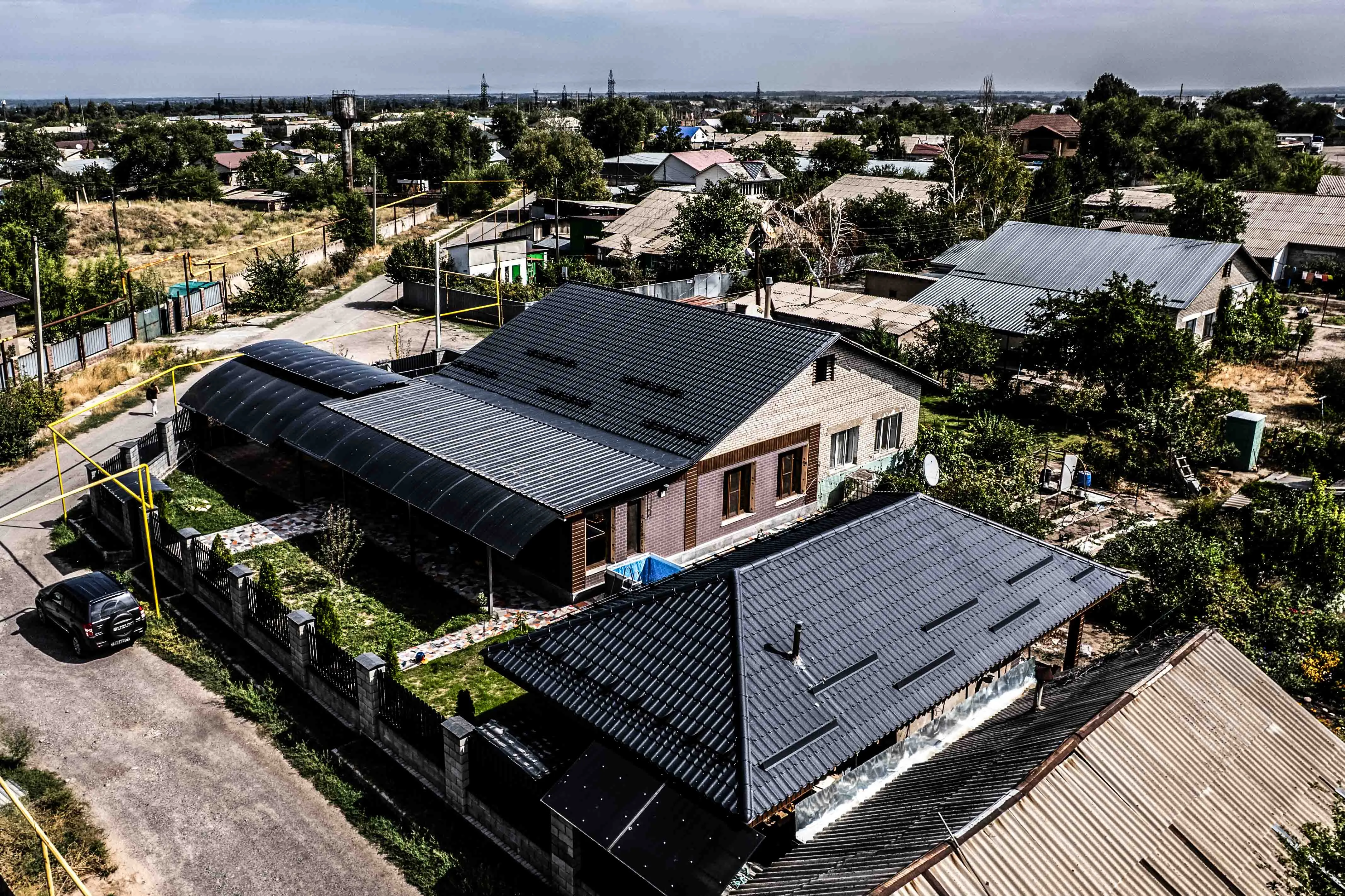 виды крыш частных домов