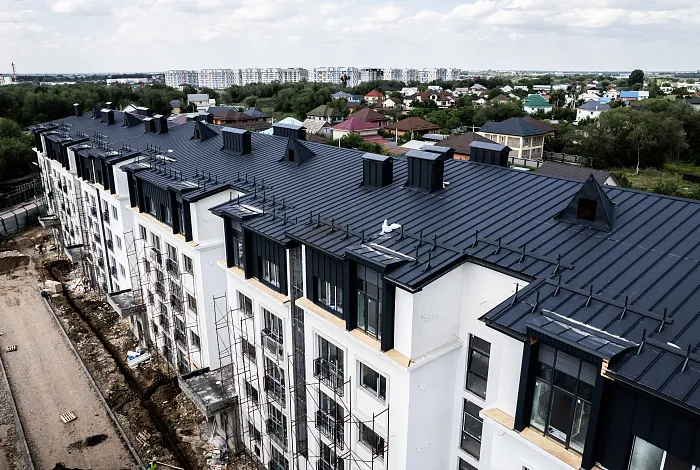 Профнастил под фальц, APROFIL, кровельные материала, для бизнеса, ЖК Meiram Park, 2025