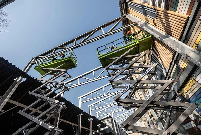 Каркас навеса из ЛСТК APROFIL в Алматы