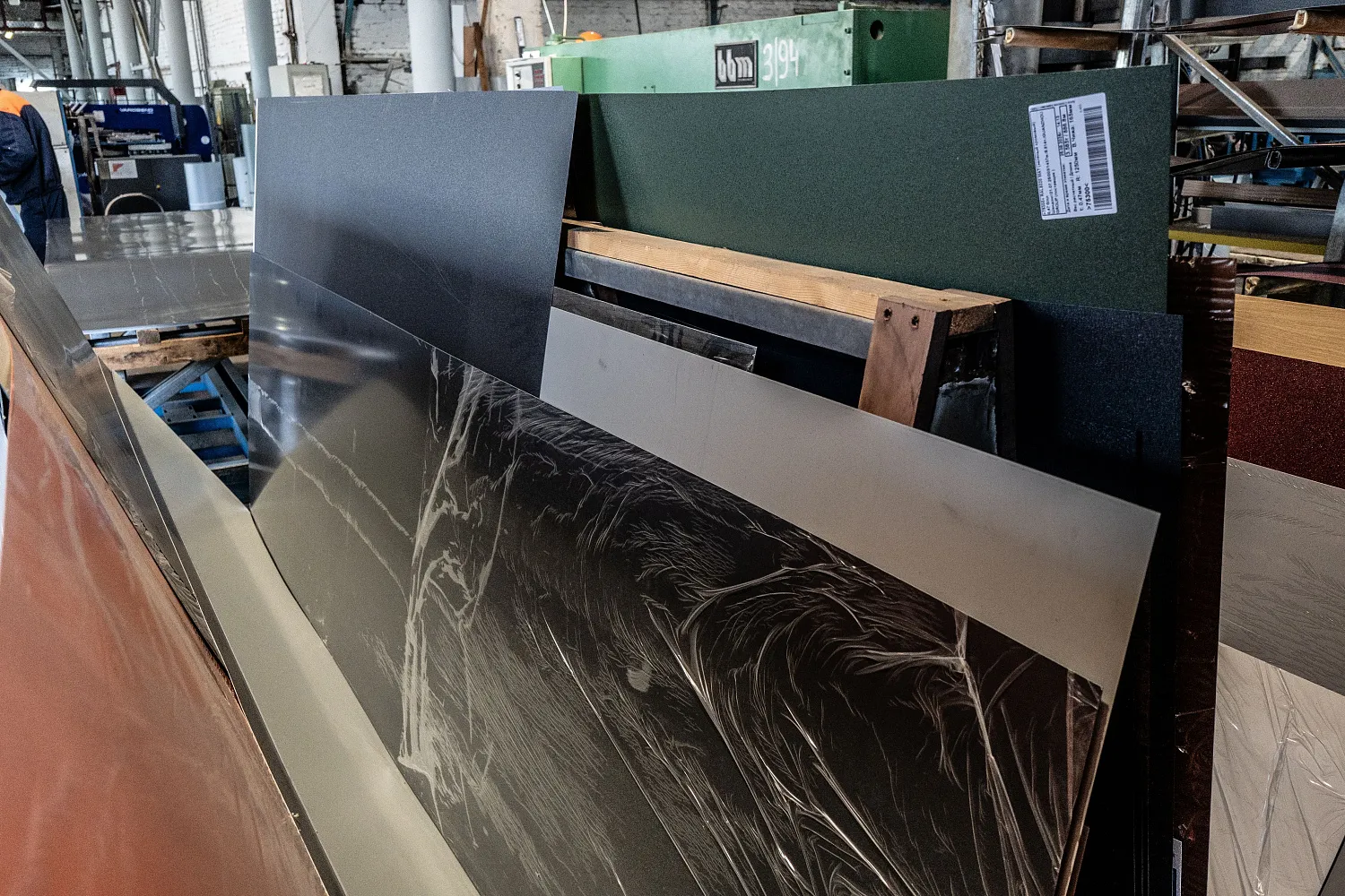 Плоский стальной лист для кровли