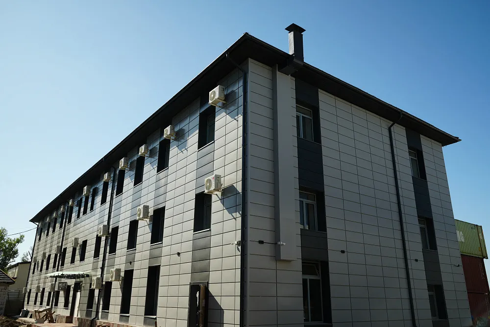 Линеарные панели, гостиница, Алматы, 2023   