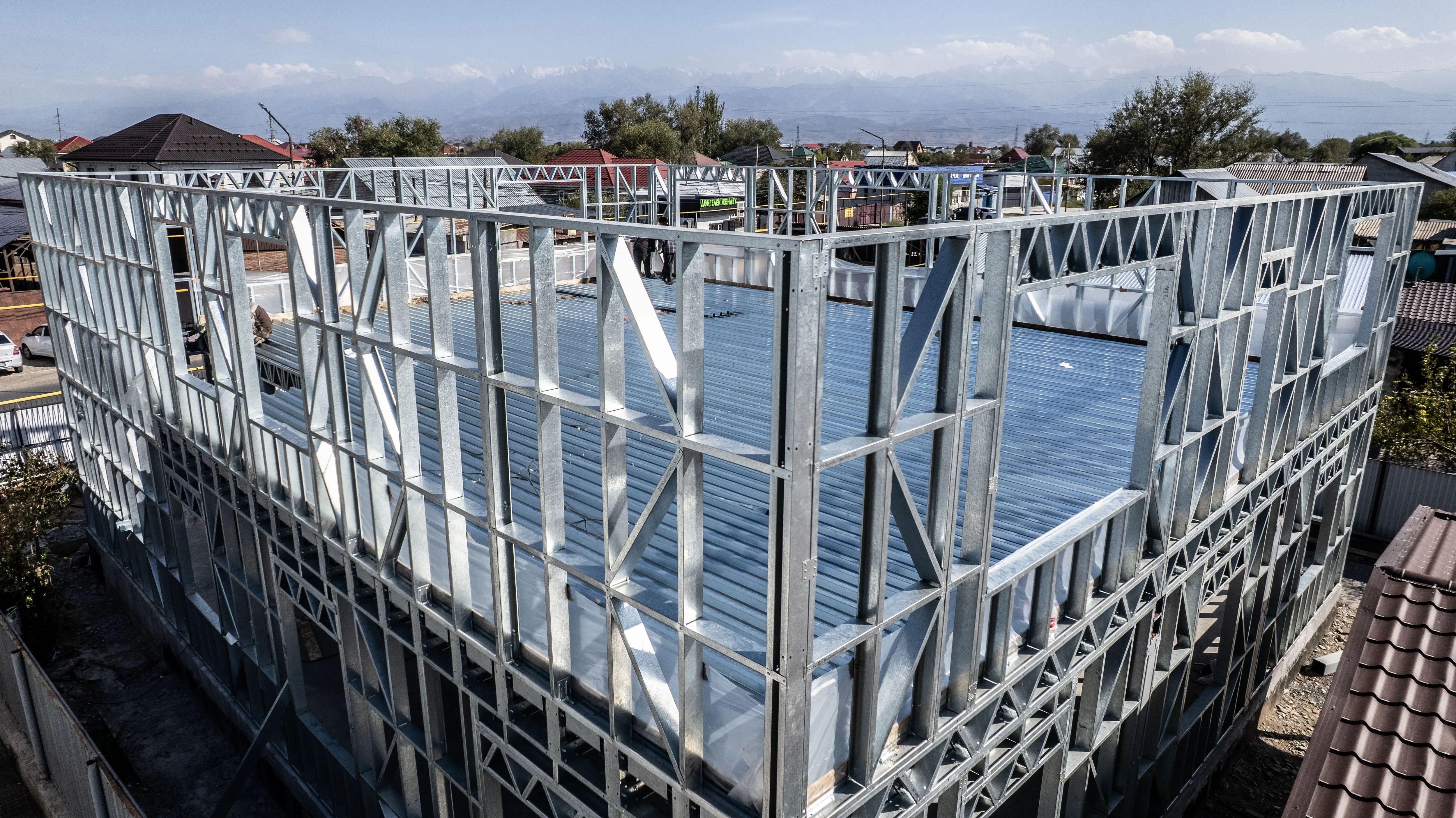 Быстровозводимые здания ЛСТК  APROFIL, для бизнеса, музыкальная школа, Алматинская область, 2025 