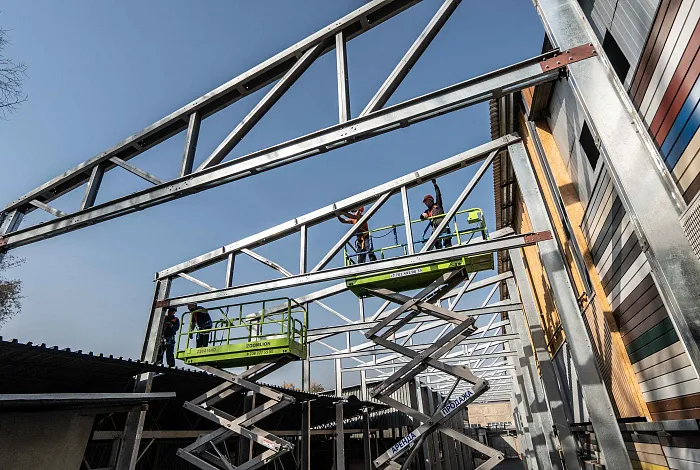 Каркас навеса из ЛСТК APROFIL в Алматы