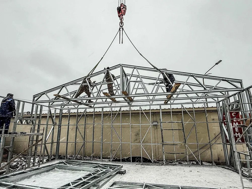 Быстровозводимые здания ЛСТК  APROFIL, для бизнеса, г. Астана, 2025