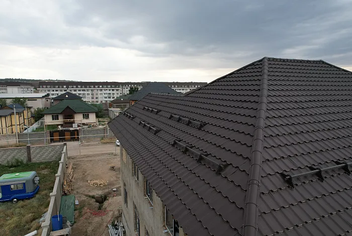 Модульная металлочерепица VICENZA, частный дом, Алматы, 2023.05
