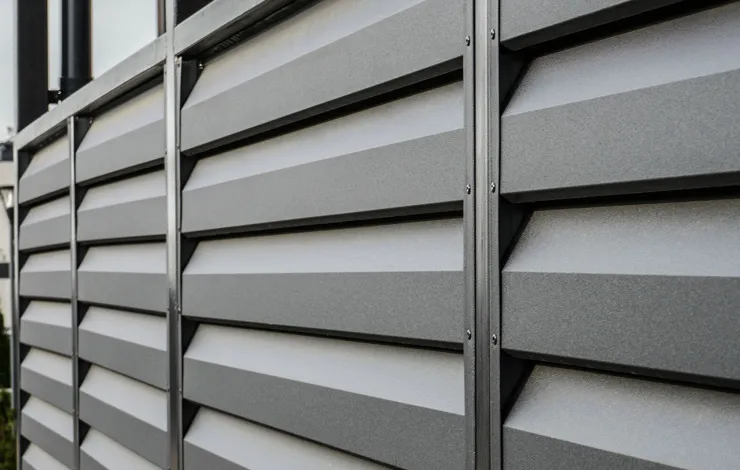 Забор-жалюзи Ромбовидный