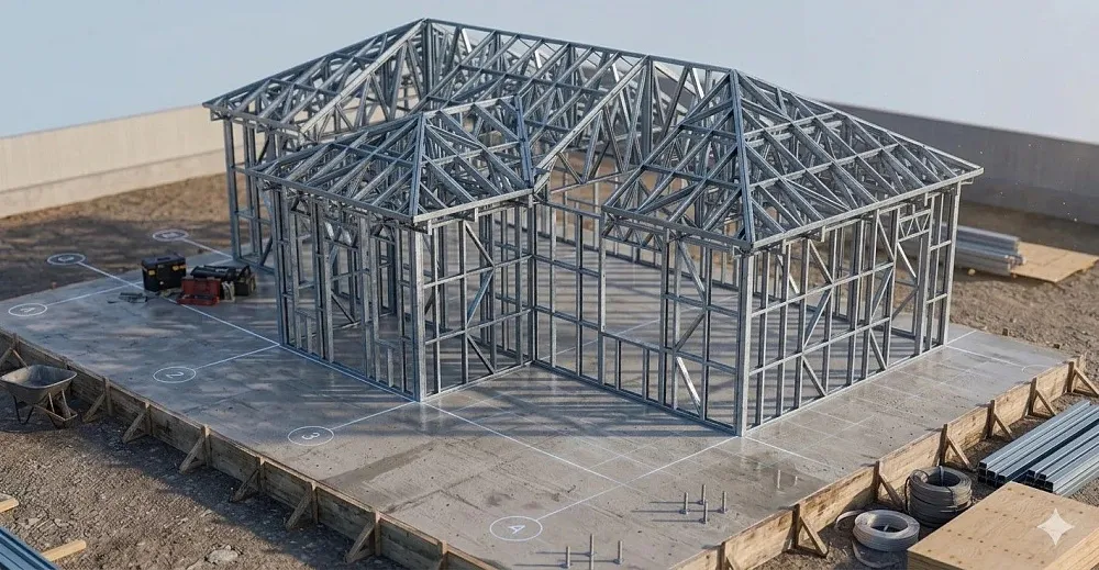 Строительство ветеринарных клиник из ЛСТК под ключ