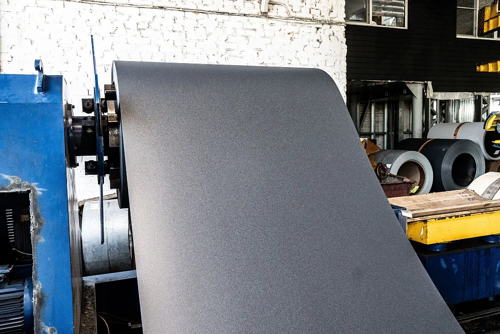 Плоский стальной лист для кровли