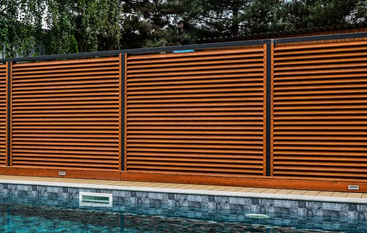 Забор-жалюзи