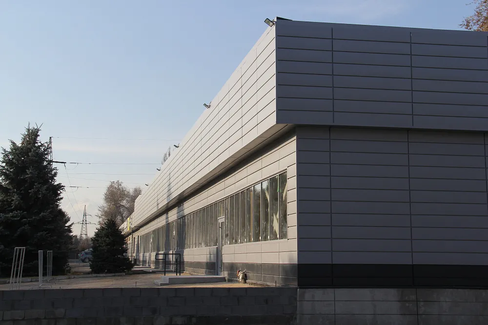 Линеарные панели, автомоечный комплекс, Алматы, 2022 