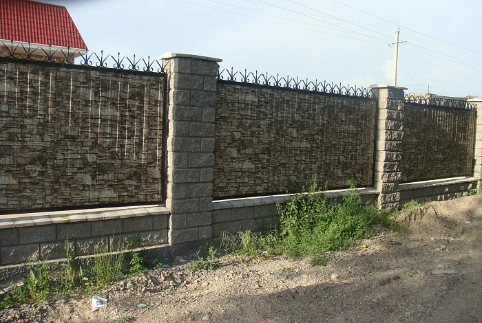 Профнастил для забора, частный дом, Алматы, 2019 