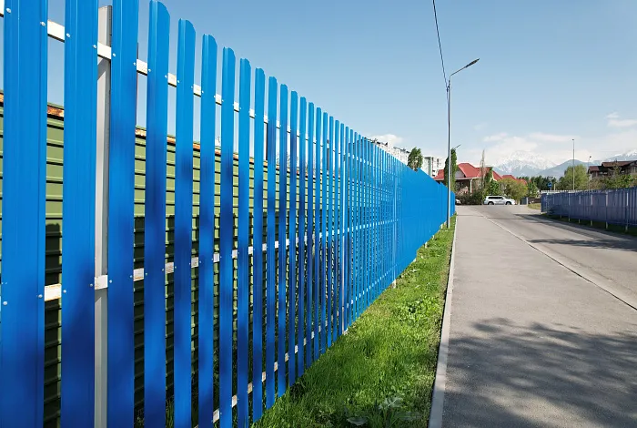 Трапециевидный штакетник, трансформатная подстанция, Алматы, 2023.05 