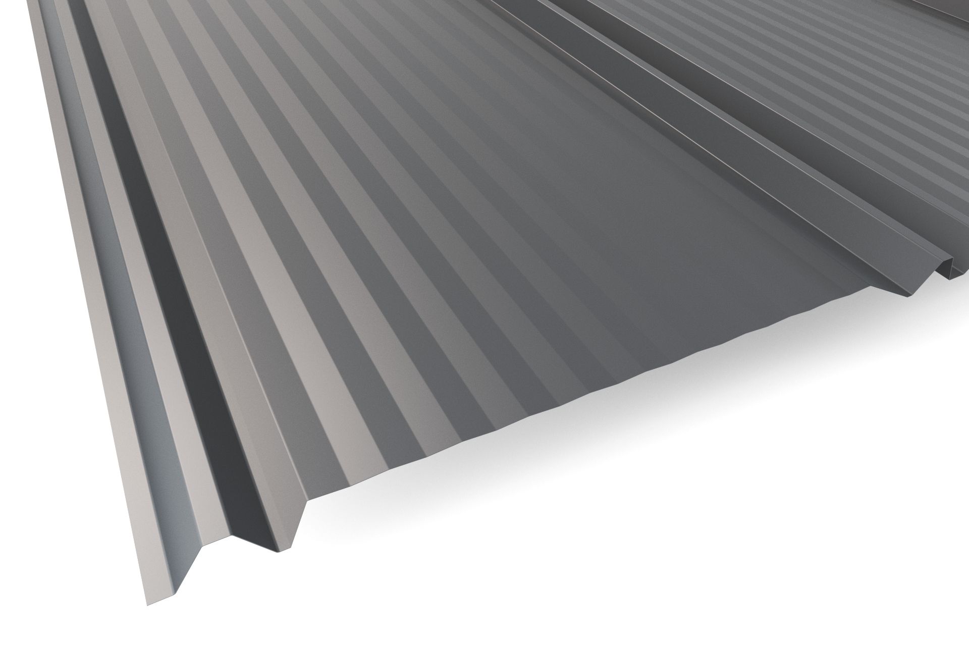 Профнастил под фальц APROFIL, Полуглянцевая: Графитовый серый (ПФ-ПГЛ-7024-0.7-7)