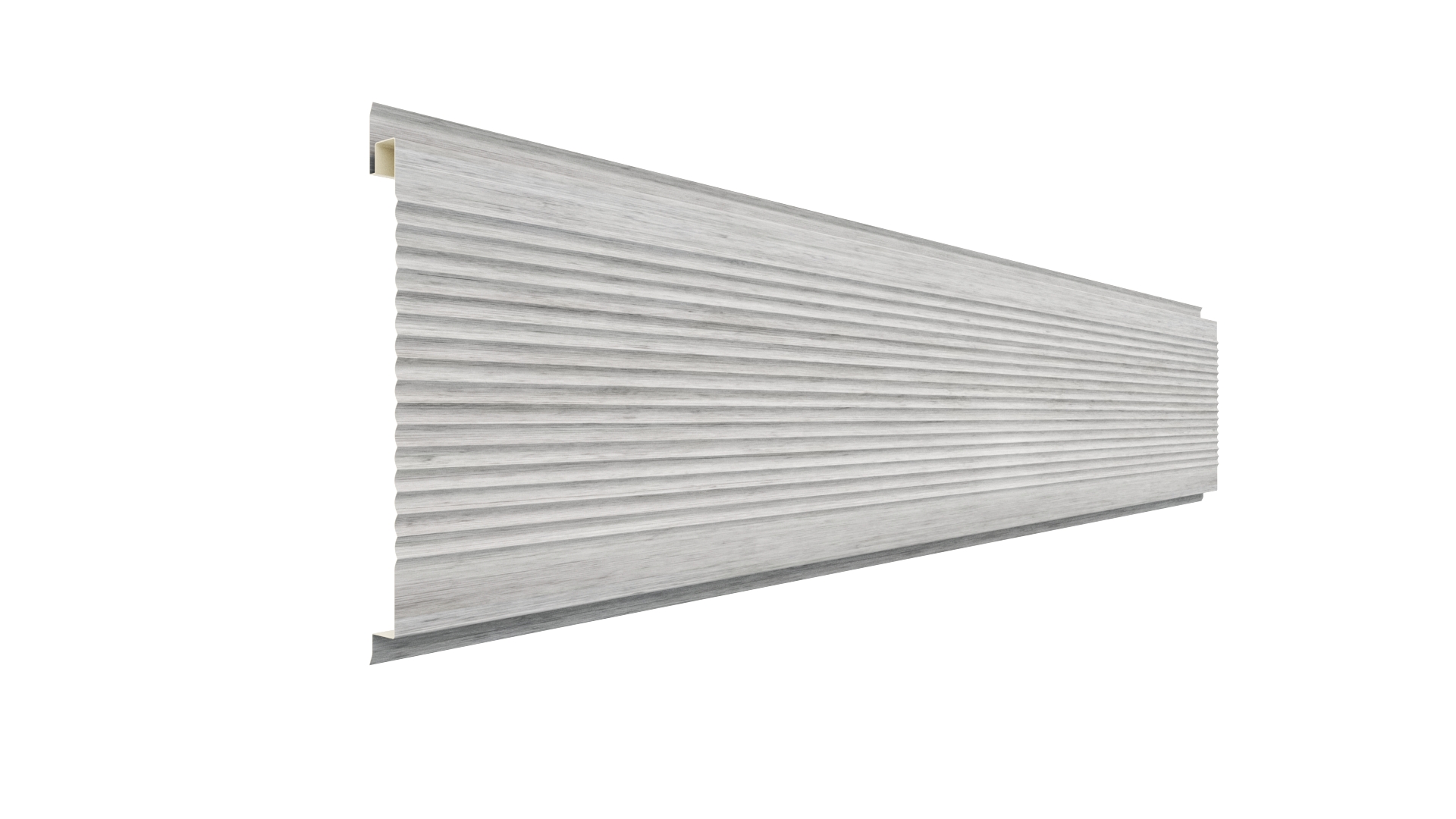 Металлический сайдинг 180 APROFIL, Имитация дерева, камня: Белая Хвоя (С180-ПАТТЕРН-Белая-Хвоя-0.45-15)