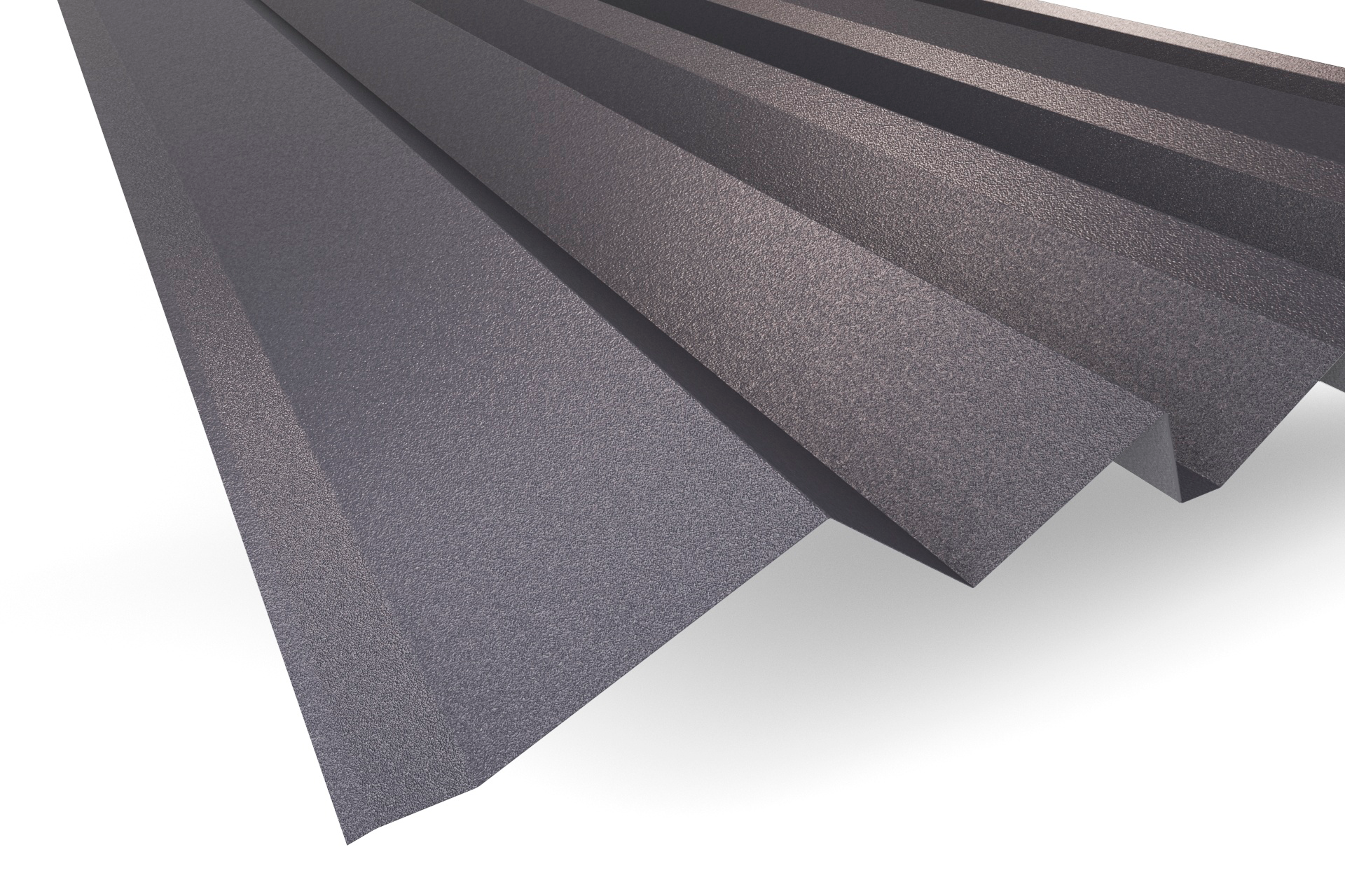 Фасадная дизайнерская панель ALMATAU APROFIL, Матовая: Антрацитово-серый (ALM1-МАТ-7016-0.5-15)