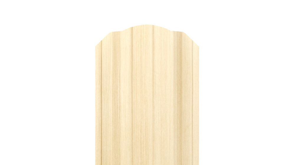 Штакетник Трапециевидный APROFIL, 114мм, Имитация дерева, камня: Noche New (ШТ-ПАТТЕРН-Noche-New-0.45-15)