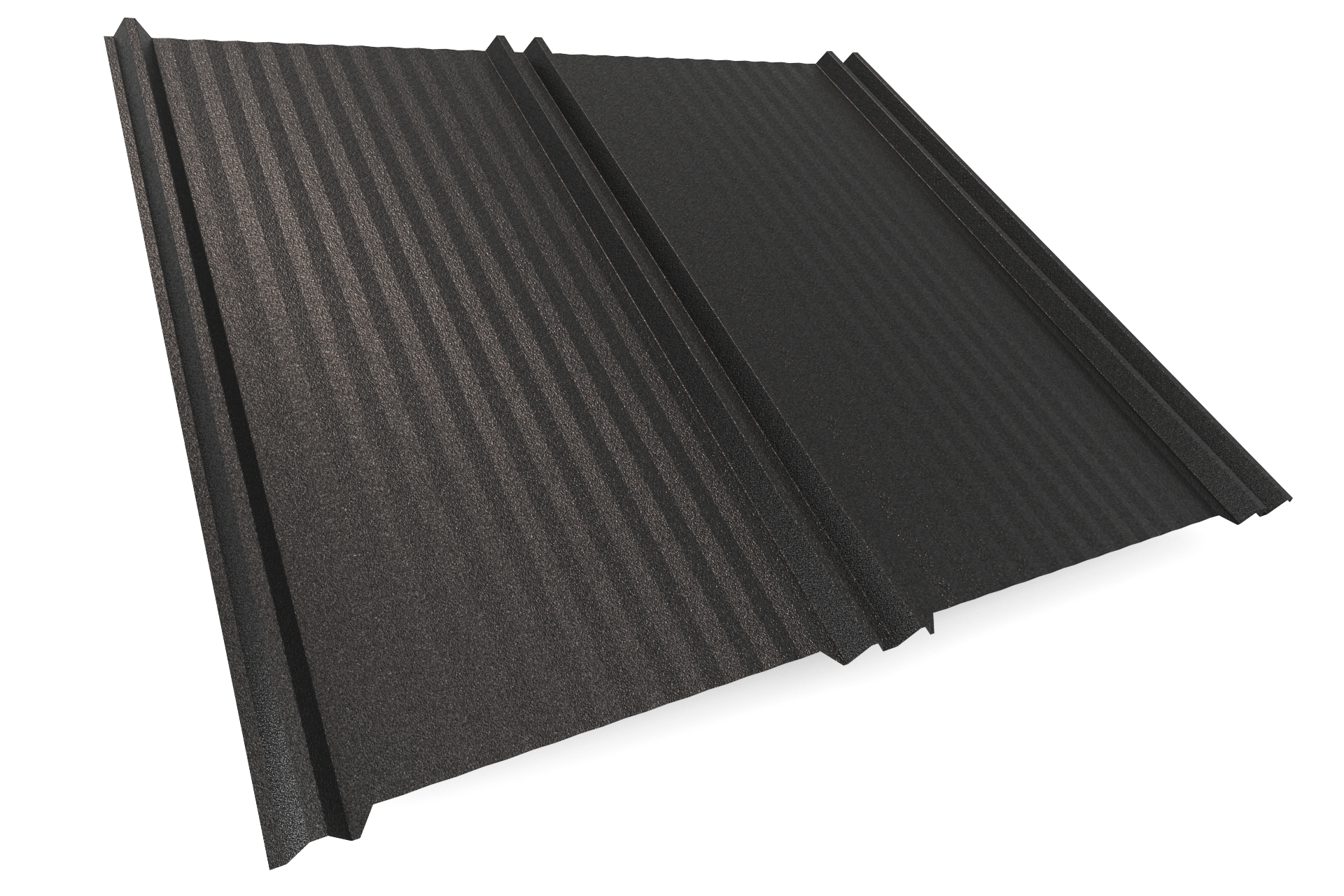 Профнастил под фальц APROFIL, Матовая, Глубокий черный, 01.7.75.11/92