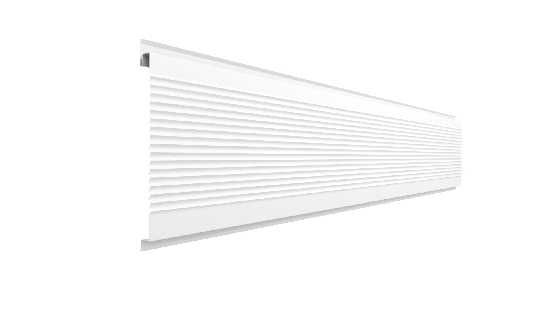 Металлический сайдинг 180 APROFIL, Полуглянцевая: Сигнальный белый (С180-ПГЛ-9003-0.45-1)