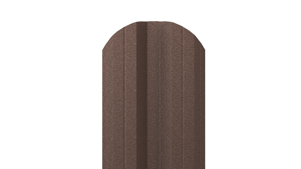 Штакетник М-образный APROFIL, 110мм, Матовая: Шоколадно-коричневый (ШМ-МАТ-8017-0.47-1)