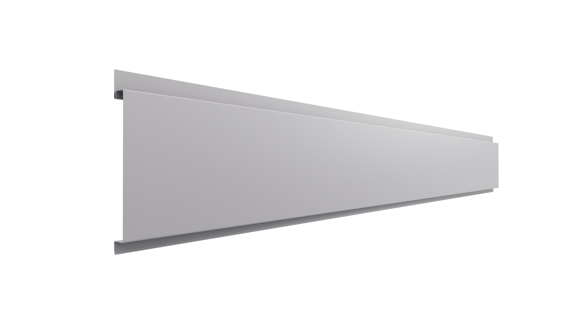 Металлический сайдинг 120 APROFIL, Полуглянцевая: Сигнальный серый (С120-ПГЛ-7004-0.68-1)