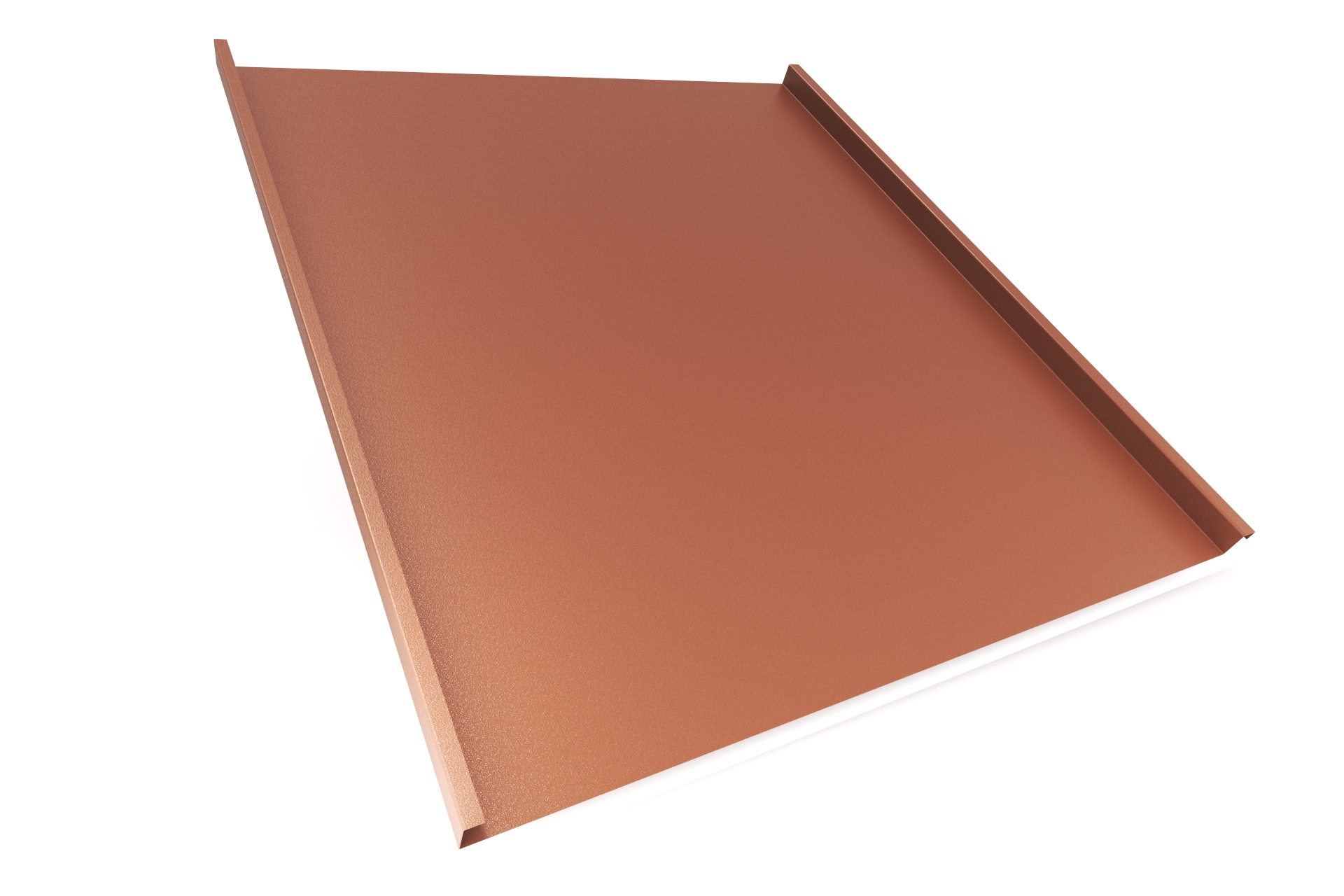 Фальцевая кровля APROFIL, Матовая, Медно-коричневый, 01.1.9/122