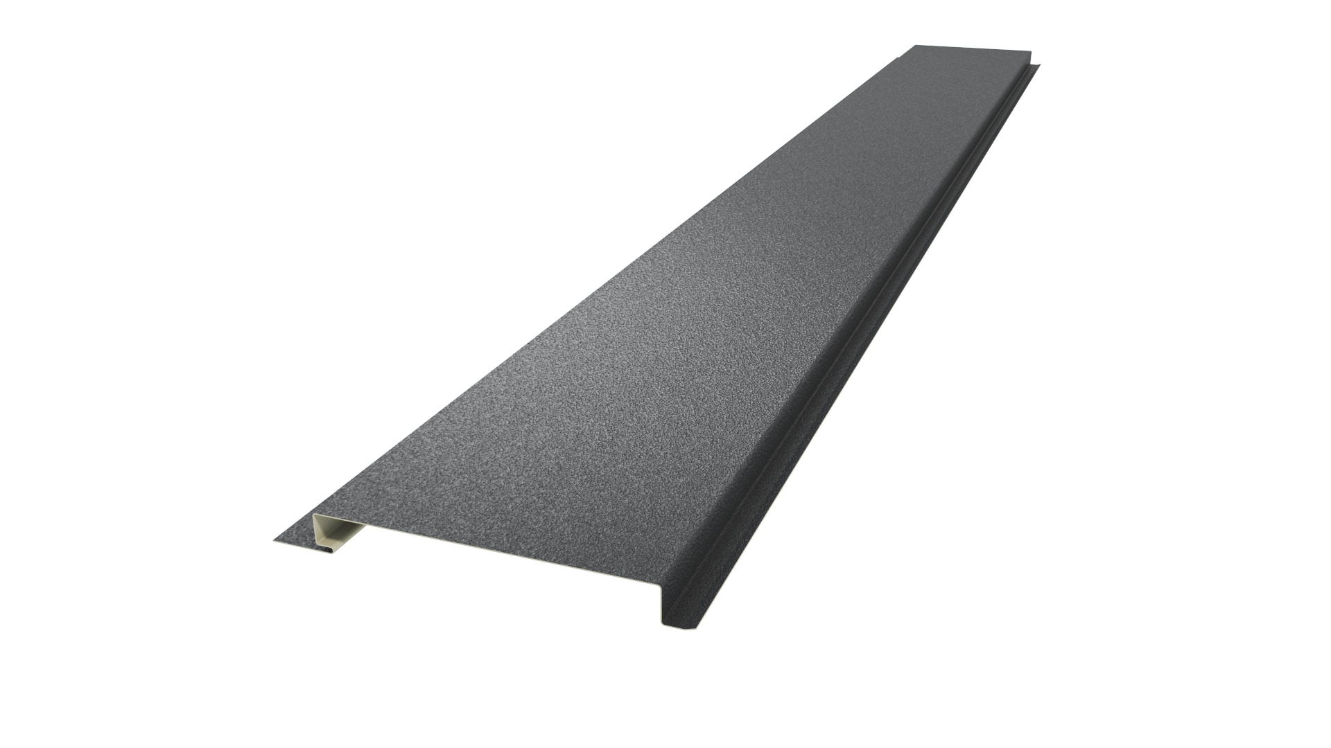 Металлический сайдинг 120 APROFIL, Матовая: Графитовый серый (С120-МАТ-7024-0.47-7)