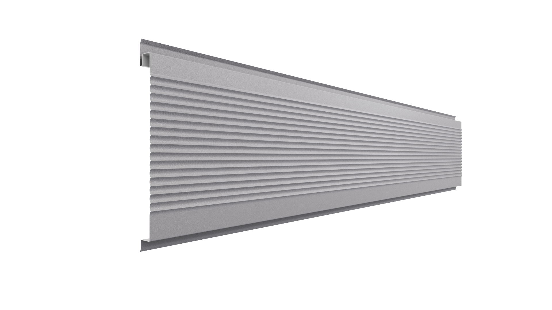 Металлический сайдинг 180 APROFIL, Матовая: Сигнальный серый (С180-МАТ-7004-0.47-7)