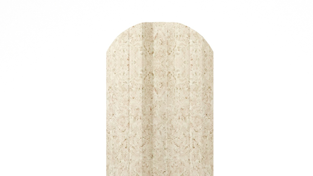 Штакетник М-образный APROFIL, 110мм, Имитация дерева, камня: Мрамор Бежевый (ШМ-ПАТТЕРН-Мрамор-Бежевый-0.45-15)